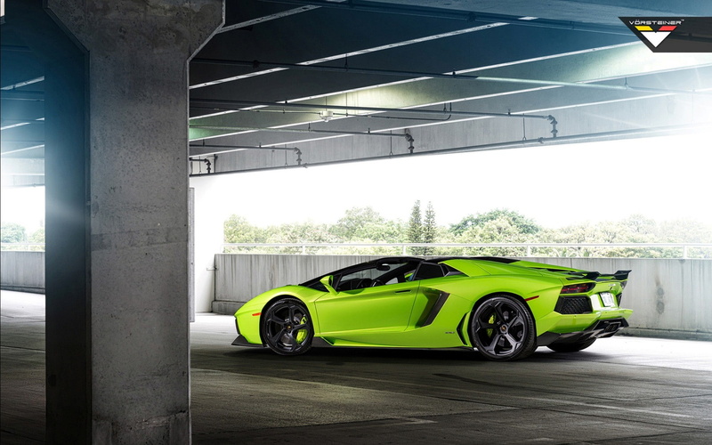 Lamborghini Aventador V-Verde Ithaca, Lamborghini Aventador, 1080P, Lamborghini, Vorsteiner