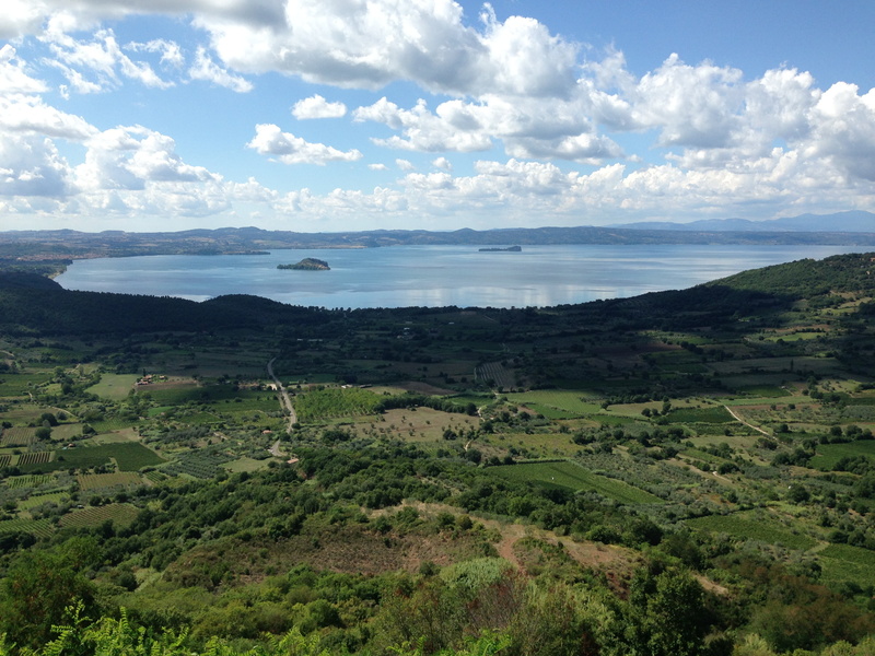 italy, landscape, environment, cloud - sky, scenics - nature, sky, tree, outdoors, land, scenics, lago di bolsena, nature, montefiascone, panorama, day