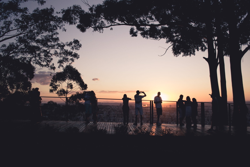 sunset, brazil, brasil, group of people, standing, orange color, silhouette, scenics - nature, por do sol, crowd, water, men, 4K, beauty in nature, outdoors