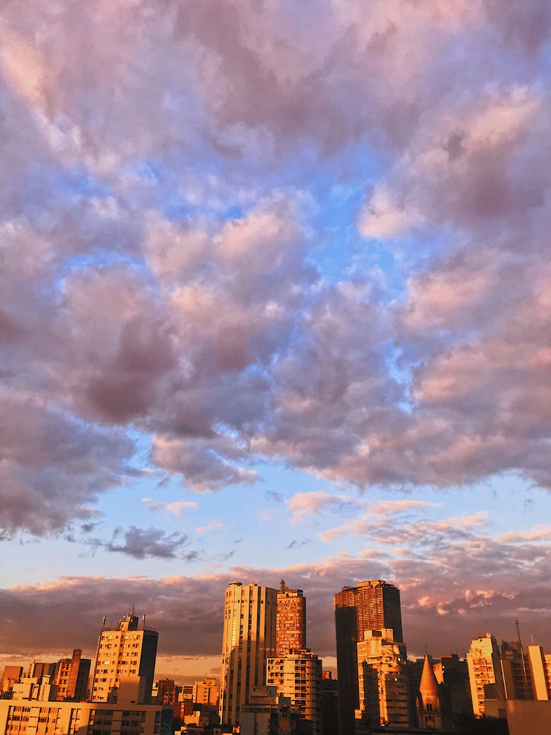 sunrise, day, building exterior, urban skyline, residential district, são paulo, apartment, street, sunset, por do sol, office building exterior, building