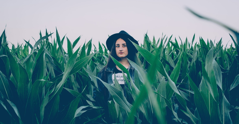 landscape, young, young adult, woman, outdoors, nature, women, plant, sky, female, pinos puente, 5K, looking at camera, one person, standing, agriculture