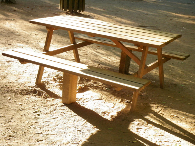 sunlight, chair, 1080P, day, bench, mesa, land, shadow, empty, no people, wood - material, portugal, outdoors, table, seat, still life, bancos, nature