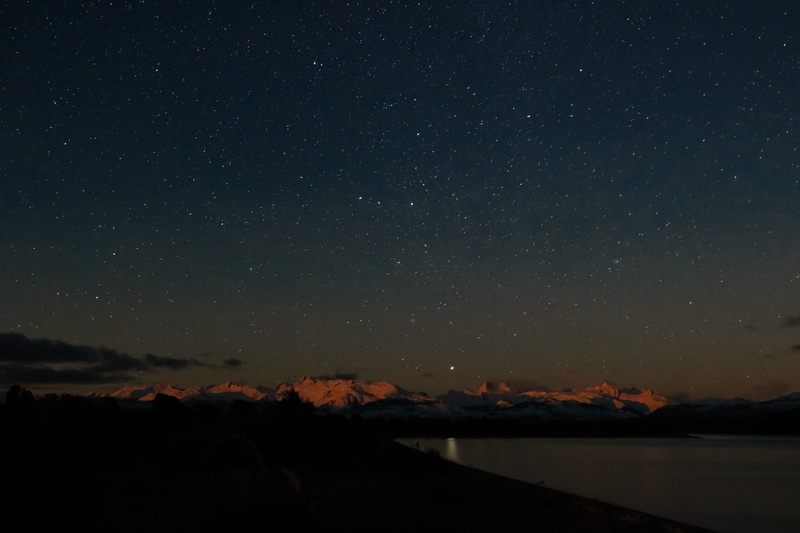 landscape, star, mountain, tranquility, chelenko, clear, photography, star field, no people, nature, space and astronomy, stars, idyllic, patagonium, sky