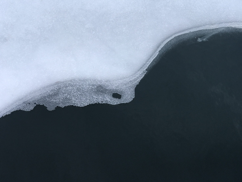 frozen, blanco, tranquility, 4K, scenics - nature, snow, animal, white color, day, landscape, mountain, azul, sea, outdoors, water, shark, hielo, shotoniphone