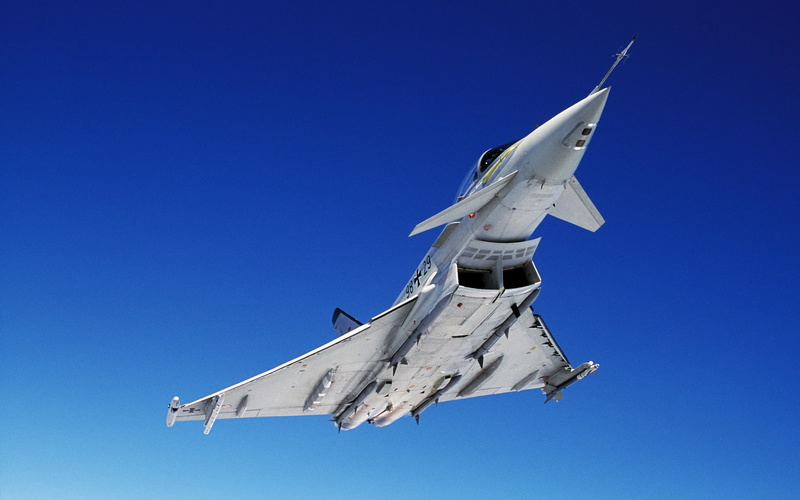 eurofighter, avion, 1080P