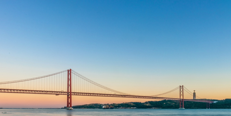 cityscape, copy space, rio, built structure, landscape, suspension bridge, blue, travel, bridge april 25, travel destinations, engineering, hdr, transportation