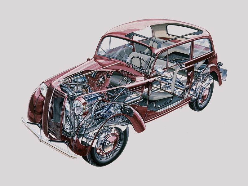 cars, kadett, opel, cutaway, 1936, (k36), 720P