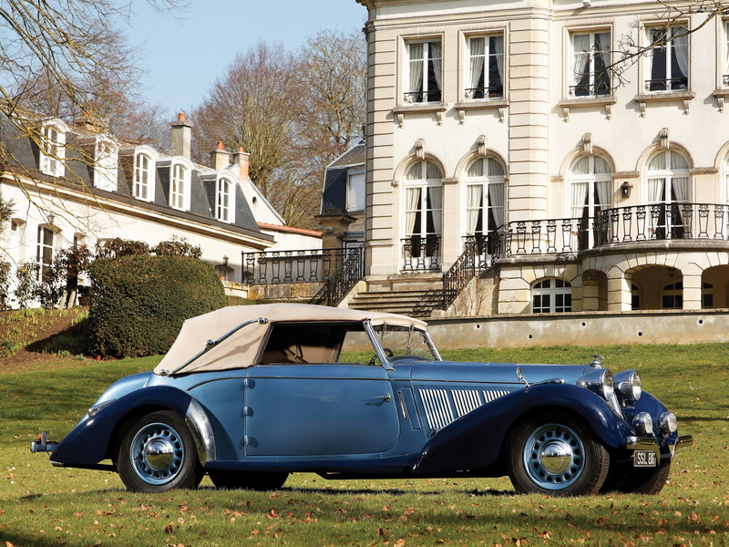 lago, 1080P, 1938, talbot, luxury, retro, t23, mayor, cabriolet