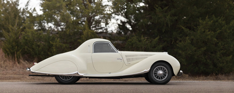 retro, 1938, figoni, luxury, par, 2K, delahaye, 135, falaschi, coupe, m-s