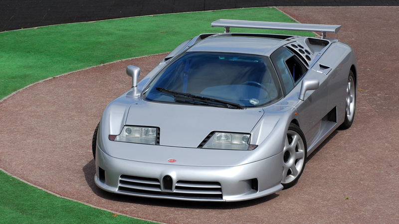 supercar, bugatti, 4K, eb110