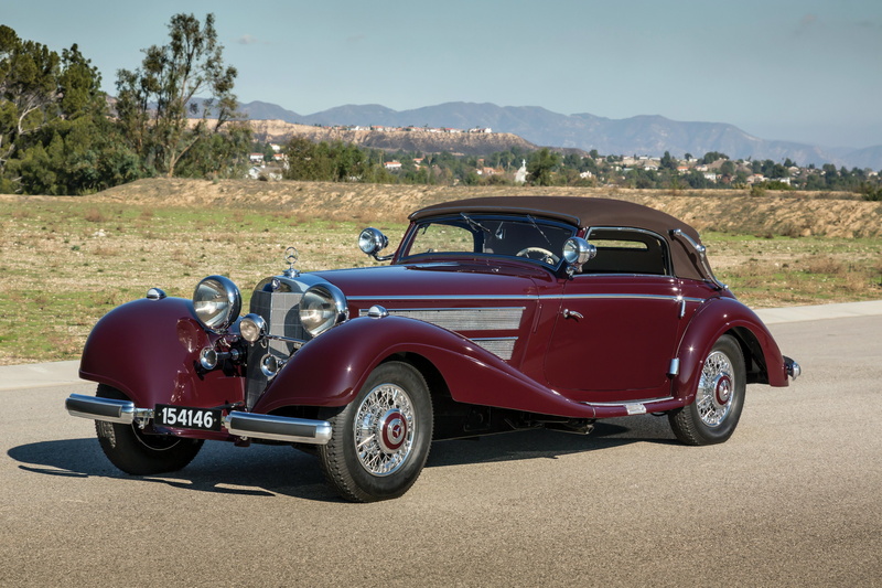 mercedes, luxury, 540k, retro, benz, 2K, cabriolet, 1937
