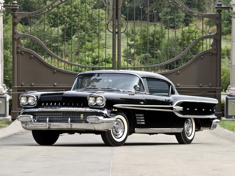 1080P, bonneville, custom, retro, 1958, pontiac, coupe, sport