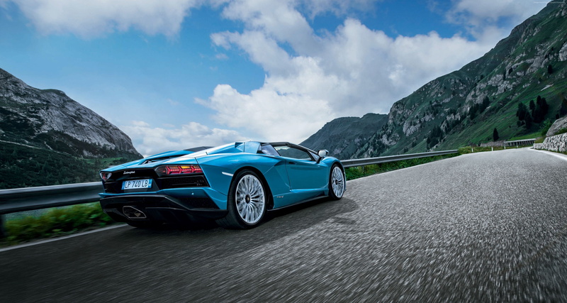 4K, Lamborghini Aventador S Roadster, 4K, luxury cars, 2018 Cars