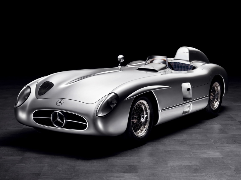 benz, 1080P, supercar, mercedes, race, 1954, w196s, 300slr, retro, racing