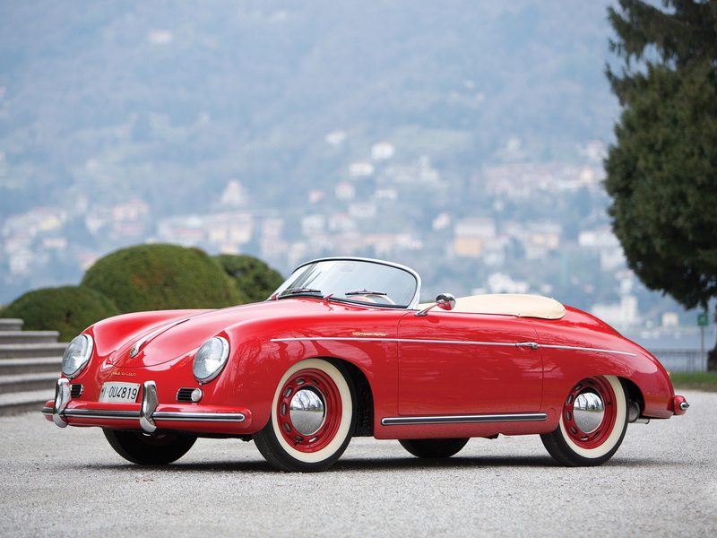 porsche, retro, 1080P, 1955, supercars, supercar, speedster, 356