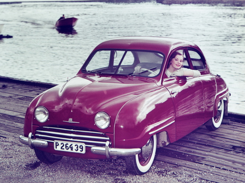 720P, 1949, retro, saab