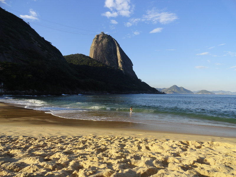 nature, urca, outdoors, mountain, stack rock, summer, standing, brazil, red beach, beauty in nature, tranquil scene, rio de janeiro, beach, land, sea, sand