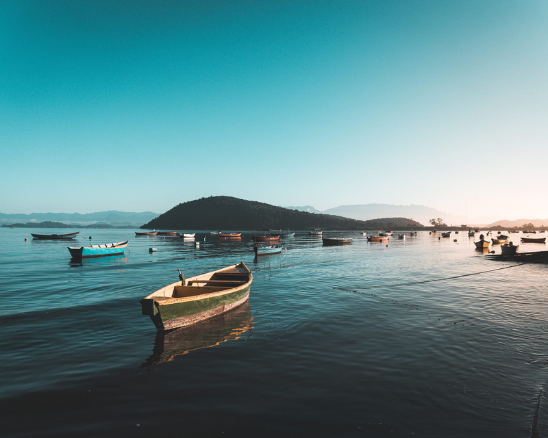 mountain, mode of transportation, vsco, no people, transportation, vessel, waterfront, watercraft, beach, sunrise, clear sky, near, sunset