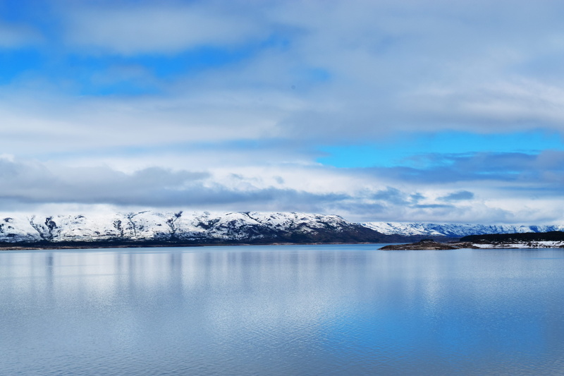 argentina, outdoors, sky, tranquil scene, environment, clean, waterfront, quiet, cloud - sky, nature, no people, 5K, snowcapped mountain, tranquility