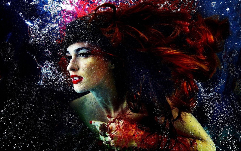 paz vega, vega, woman, abstract, 1920x1200, hair, red, painting, celebrities, 1080P, paz