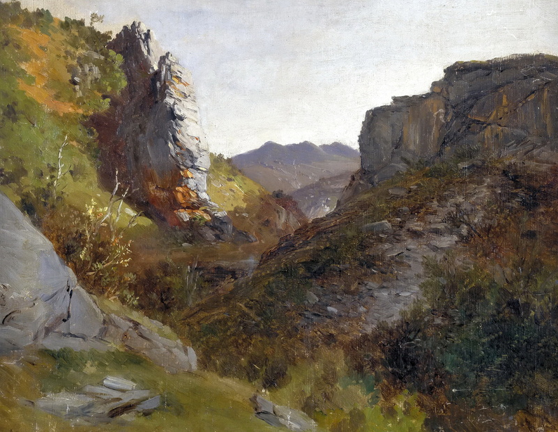 rocks, landscape, mountains, Carlos de Haes, 1080P, gorge, The Picos de Europa, picture