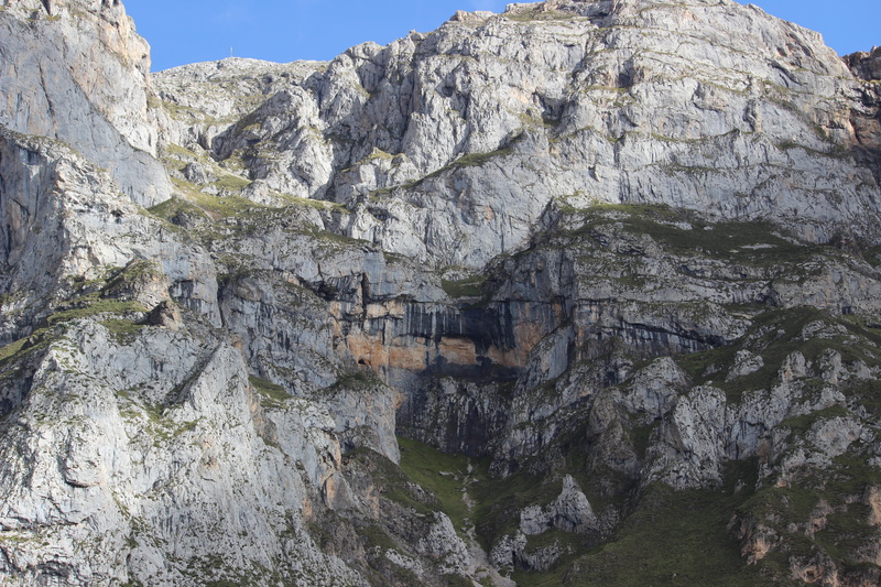 rough, rock, rock formation, tranquility, solid, physical geography, picos de europa, mountain, nature, cable car, mountain range, cliff, no people, rocky mountains