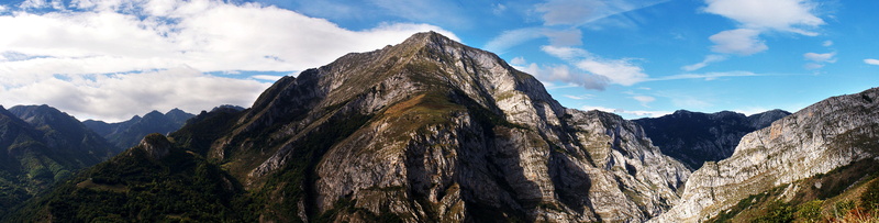 mountain peak, panoramic, environment, landscape, sky, extreme terrain, cloud - sky, mountain range, day, 5K, national parks, mountain, scenics - nature