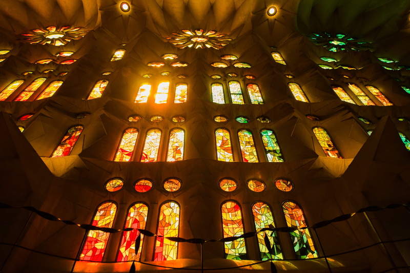 ornate, spirituality, glass - material, type, architecture, ceiling, illuminated, building, indoors, pattern, lighting equipment, 5K, typography, jesus