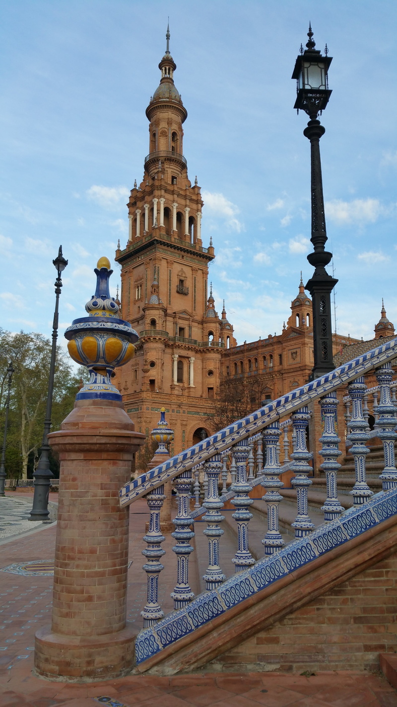 religion, españa, built structure, spire, tower, plaza de espana, belief, seville, plaza, spirituality, plaza espana, 5K, building, place of worship, ornate