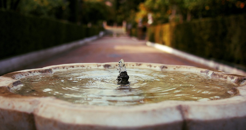 architecture, sevilla, city, monument, 2K, motion, history, no people, exterior, palace, vacation, water, summer, spain, focus on foreground, waterfront