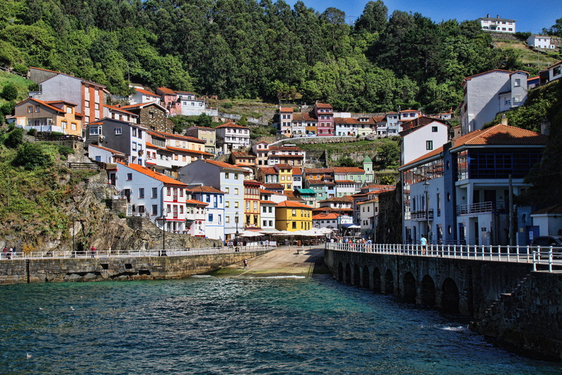 Towns, Village, Asturias, Harbor, 4K, Cudillero, Spain