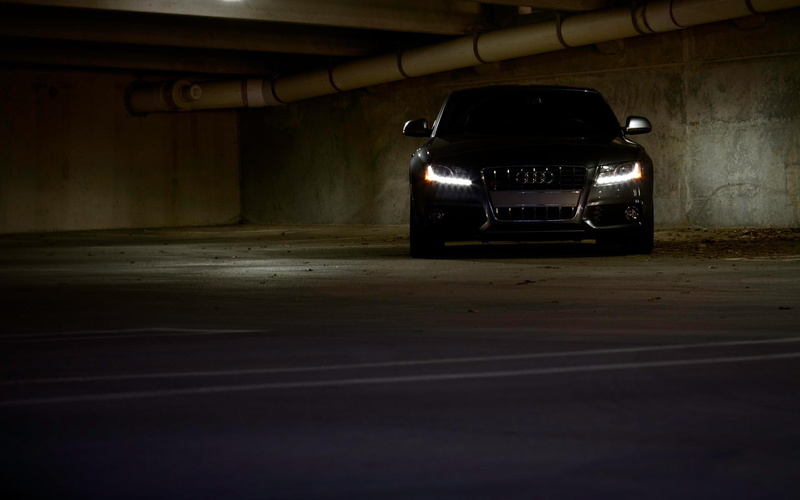looking, garage, 1080P, s, dark, look, lights, cars, audi, mean