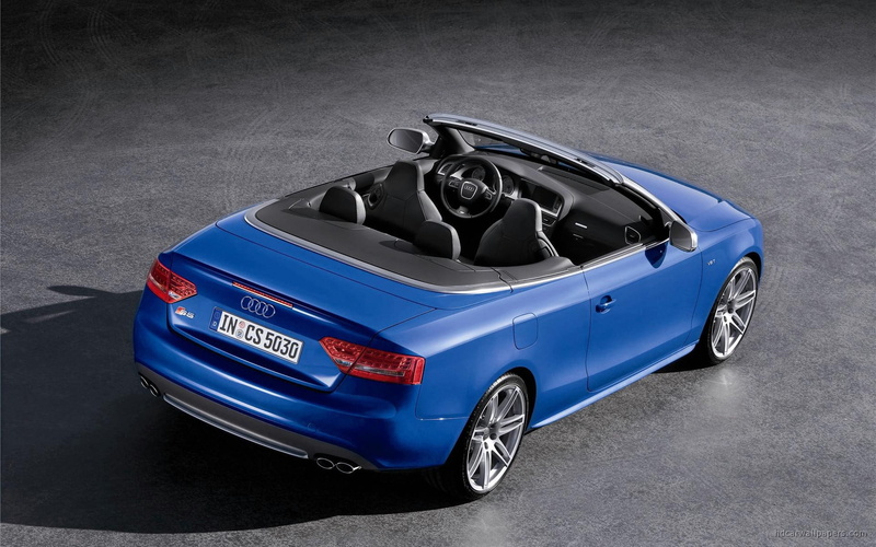 convertible, audi, 2010, blue, s, cars, cabriolet, 1080P, sports, car