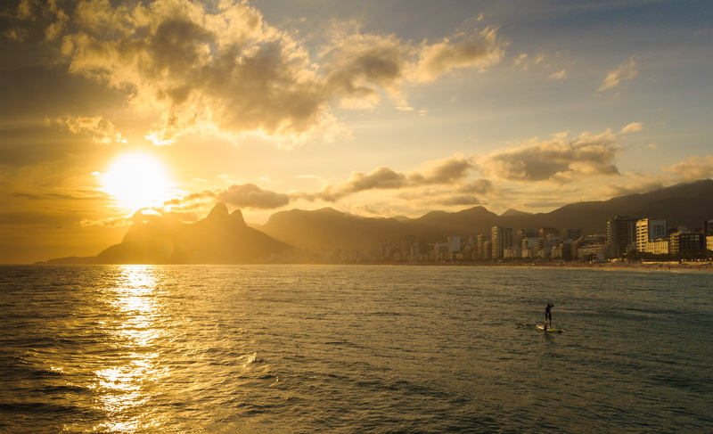orange color, praia, tranquility, arpoador, riodejanerio, architecture, sky, tranquil scene, waterfront, summer, sea, praia do arpoador, brazil