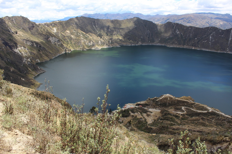 hiking, lake, laguna, nature, physical geography, beauty in nature, tranquility, idyllic, environment, no people, high angle view, laguna verde, turquoise lagoon