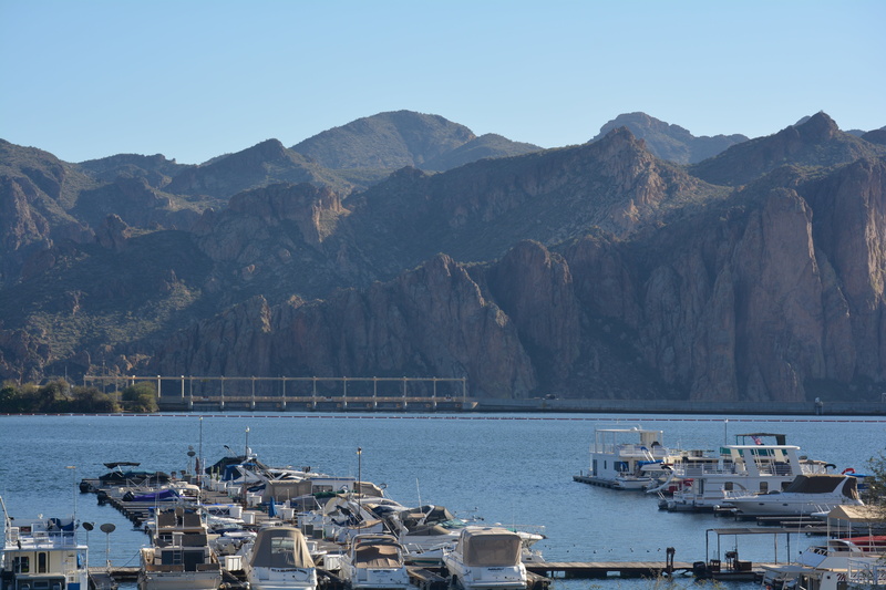 passenger craft, no people, land, mountain range, sea, marina, clear sky, scenic, blue, travel, yacht, outdoor, travel destinations, scenics - nature, ocean