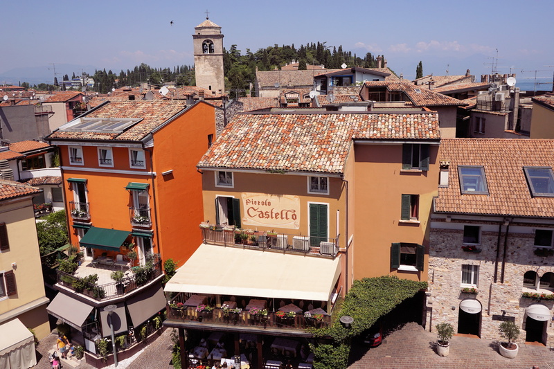 roofs, window, building exterior, homes, building, architecture, mediterranean, sunlight, townscape, nature, italy, sirmione, built structure, garda, no people