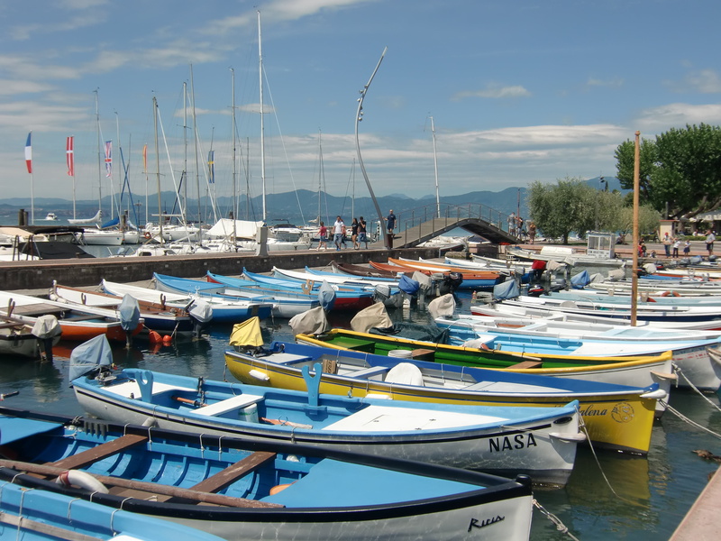 no people, blue, water, 4K, reflection, marina, bardolino, mode of transportation, nautical vessel, moored, holiday, italy, transportation, port, sea