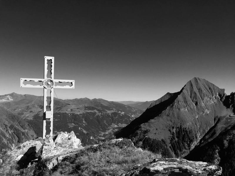 crucifix, bergtour, belief, summit cross, dream day, beauty in nature, alpine, christianity, spirituality, 1080P, no people, symbol, guidance, mountain range