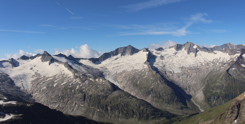 nature, mayrhofen, day, view, austria, berliner hütte, sky, rock, alpine, blue, snow, cloud - sky, non-urban scene, zillertal, mountain, 5K, formation