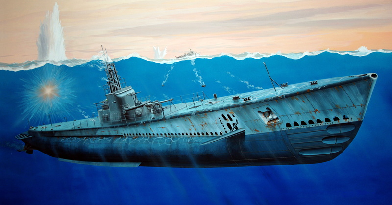 Gato-Class Submarine, submarine, 2K, USS Gato, Diesel-electric, USA