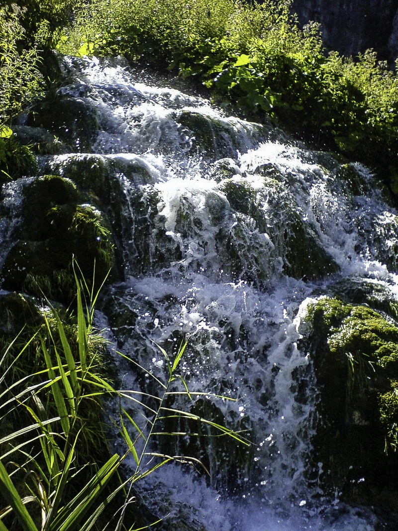 land, freshness, green Color, motion, public domain, outdoors, Croatia, beauty in nature, blurred motion, solid, National Park, flowing, park, falling water
