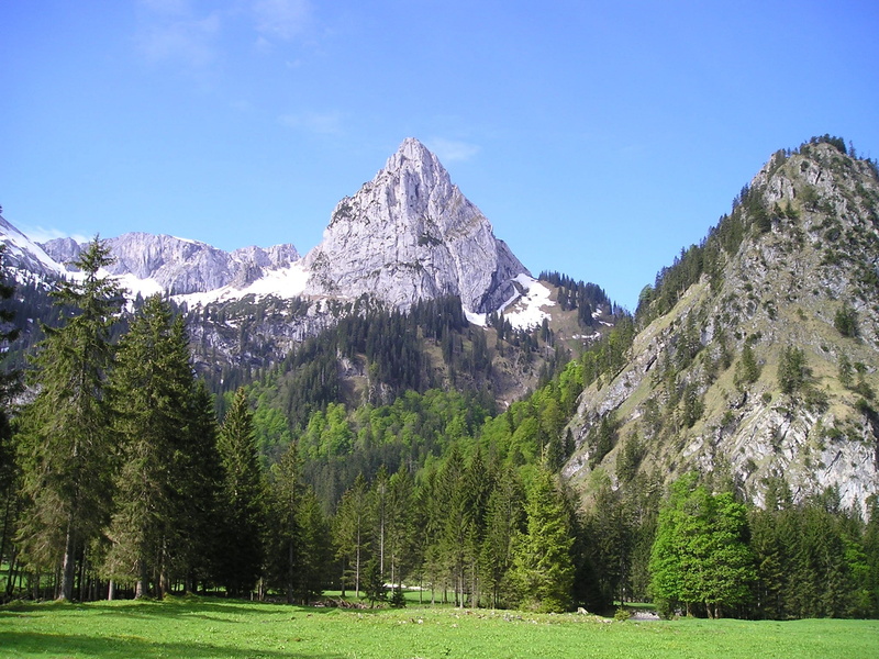 scenics - nature, tranquility, grass, bergsport, alpine climbing, day, extreme sports, alpine, beauty in nature, summit, nature, mountains, oberammergau alpine