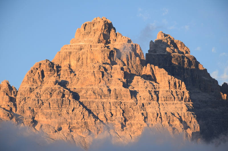 rock formation, rocky mountains, environment, landscape of the three peaks of lavaredo, rock - object, nature, sky, mountain range, outdoors, solid, dolomites