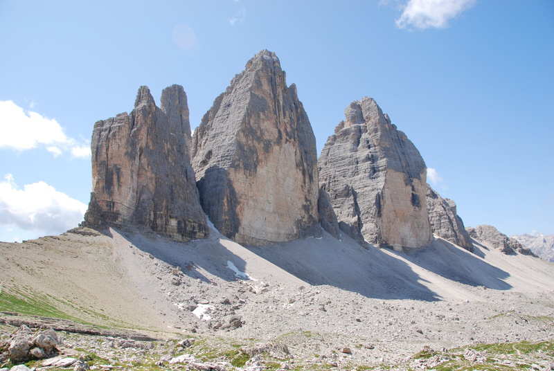 sunlight, natural wonders, mountain peak, tranquility, rock, climate, rock - object, landscape, arid climate, mountaineering, nature, italy, solid, day