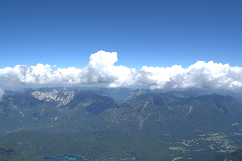 mountain range, beauty in nature, travel, sky, scenics - nature, mountains, zwölferkogel, far right, day, blue, mountain, environment, 5K, no people, mountain peak