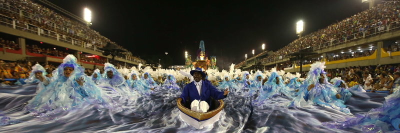 crowd, night, spirituality, belief, cold temperature, decoration, nature, illuminated, Brazil, Rio Carnival, built structure, travel destinations, Rio de Janeiro