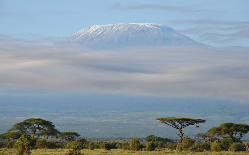 Mount Kilimanjaro, Earth, Volcano, 1080P