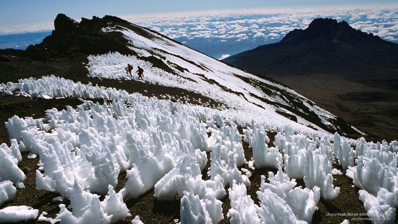 Mountains, uhuru, kenya, peak, kilimanjaro, mount, 2K