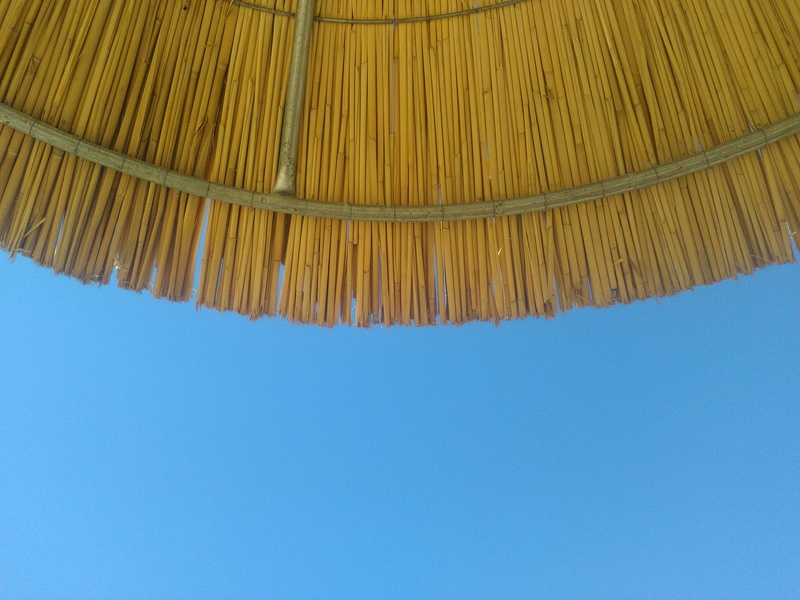 kefalonia, minies village, blue, 2K, italian food, skye, copy space, thatched roof, sky, clear sky, yellow, food and drink, pasta, megali ammos beach